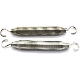 Resim Moveevo 2 Adet Paslanmaz Çelik Karbüratör Geri Dönüş Yayları - 90mm Uzunluk, 9mm Çap - Mower, Jeneratör, Traktör Uyumlu 