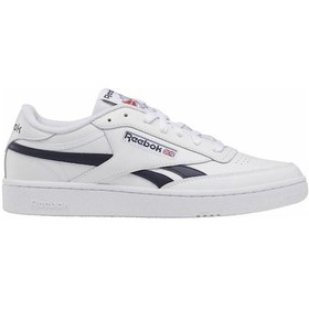 Resim Reebok Club C Revenge Unisex Günlük Sneaker Ayakkabı Beyaz-lacivert Beyaz - Lacivert 
