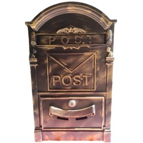 Resim Villa Tipi Posta Kutusu Mektup Desenli Döküm Üretim 