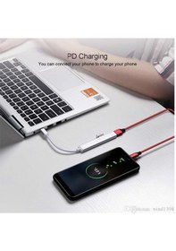 Resim Type-C Usb 3.1 Den 4 Adet Usb 3.0 Hub Otg Çoğaltıcı Adaptörü C809 