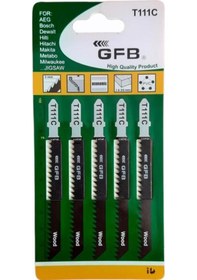 Resim Gfb T111C Dekupaj Ağzı Ahşap Hcs 5 Li Paket 