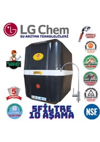 Resim Lg Chem Cool Syhbyz Montaj Dahil 8lt 5fl 10aşama Su Arıtma Cihazı 