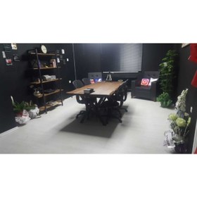 Resim NT Concept Ntconcept Masif Doğal Ağaç Toplantı Ve Ofis Masası(85cm-240cm) 