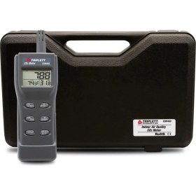 Resim Taşınabilir Karbondioksit Ölçer, Nem ve Sıcaklık Ölçer 