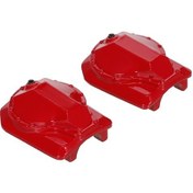 Resim Traxxas Trx-4 Aksesuarı - Çinko Alaşımlı Diferansiyel Kapağı Kırmızı/gümüş 