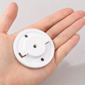 Resim Tapo C200 Akıllı Güvenlik Kamerası Duvar Montaj Aparatı - Beyaz, Dayanıklı Plastik Braket ile Sağlam İç Mekan Kurulumu için Güvenli Vidalama Delikleri, Minimalist Tasarım, Şık Yapı, Ev Gözetimi Seti, Kompakt Tutucu, Güvenilir Montaj, Kendin Yap Kurulum 