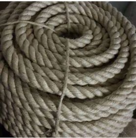 Resim Gereksiz Şeyler Dekoratif Halat 20mm Jüt Halat Kendir Urgan Halat Ip 40 Metre 