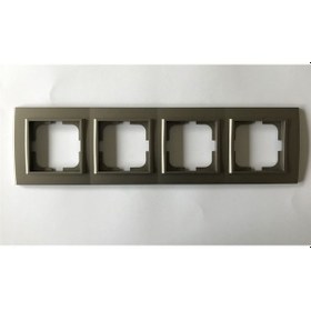 Resim Ovivo Mina Antrasit Dörtlü Çerçeve 