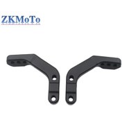 Resim Dream011 Siyah 28mm Evrensel Motosiklet El Koruma Braketi Honda Ktm Yamaha Kawasaki Rmz 