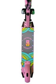 Resim Genel Markalar Elektrikli Çocuk Amortisörlü Led'li Scooter 130 W ( Dizlik Ve Dirseklik Hediyeli) 