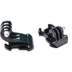 Resim Gopro Hero 7 Aksiyon Kamera Uyumlu J-hook Hızlı Tak Çıkar 2li Set 