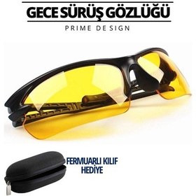 Resim Prime Gece Sürüş Ve Sis Gözlüğü Özel Kutulu Standart 