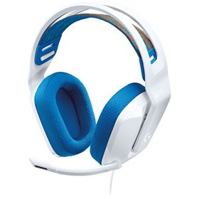 Resim Logitech G335 Beyaz Kablolu Kulak Üstü Oyuncu Kulaklığı 