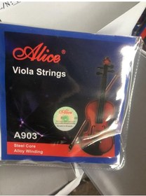 Resim Alice A-903 Viola Teli Seti-1 Paket Set-Yeni Ambalajında 