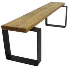 Resim NT Concept Ntconcept Masif Ağaç Bank -185cm 