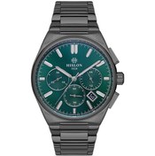 Resim Hislon Ms136t-15sn Yansıma Önleyici Safir Camlı Çelik Kordon Çelik Kasa 5 Atm Suya Dayanıklı Erkek Kol Saati Metalik 