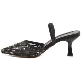 Resim Florin Siyah Kadın Abiye Ayakkabı Çok Renkli 