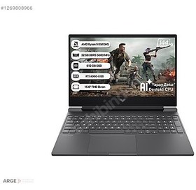 Resim HP VİCTUS RYZEN 9-8945HS 32GB RAM 512SSD RTX4060 SIFIR TR 