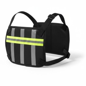 Resim SEVENTEEN -UNISEX 3 BÖLMELİ ÖN ARKA REFLEKTÖRLÜ MOTOSİKLET VE BİSİKLETLİ KURYE GÖĞÜS ÇANTASI 