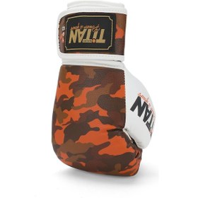 Resim Kırmızı Model-2 Kamuflaj Boks Eldiveni 001 