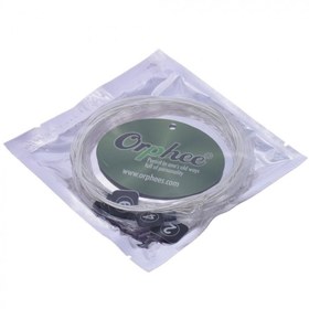 Resim Orphee NX35 Klasik Gitar Teli Seti (Orta Seviye - Full Set) | Gümüş Kaplama (Silver Plated) Baslar, Şeffaf Naylon Tizler, Korozyona Dayanıklı Kaplama | Uyum: 4/4 Standart Klasik Gitarlar 