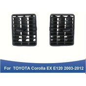 Resim Dashanshop Toyota Corolla Ex E120 2003-2012 Klima Paneli Çerçeve Vantilasyon Aksesuar 
