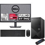 Resim Dell Vostro 3910 mt Intel Core I7 12700 24GB 1tb SSD 27" Fhd Ubuntu Amd RX550-4GB Masaüstü Bilgisayar 27N3910RX550U13 + Zetta USB Bellek 