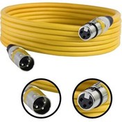 Resim Midex MXL-5M-YLW XLR TO XLR 5 MT Mikrofon Kablosu 