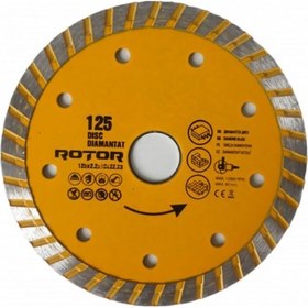 Resim Elmas Kesme Diski 230x3.1x10x22.23 Turbo Segmentli - Seramik, Taş Ve Mermer Kesmek Için 