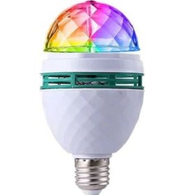Resim Kenstar 3W Disko Efektli E27 Led Ampul Rgb Çok Renkli 