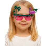 Resim Parti Gözlükleri Lüx Flamingo Modelli Eğlenceli Ve Şık Parti Aksesuarı Diğer 