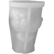 Resim B-3d Fiyonklu Aşk Kalp Buket Gül Mum Silikon Kalıp 