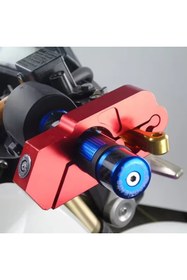 Resim DUHALINE Motosiklet Gidon Kilidi Anti-Hırsızlık Alüminyum Fren & Gaz Kolu Güvenlik Kilidi Scooter ATV 