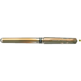 Resim Uni-Ball Roller Kalem Signo Jel Bilye Uç Davetiye 1.0 MM Altın 