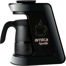 Resim Arnica IH32059 Köpüklü Eko Otomatik Türk Kahve Makinesi Siyah 