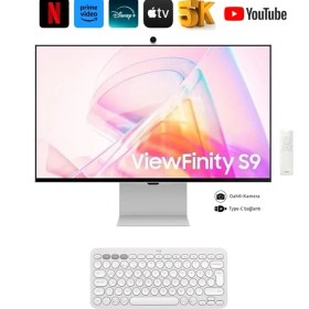 Resim Samsung 5K- 27"inç 60 Hz 5 MS (5120 x 2880) , 4k LCD Monitör 