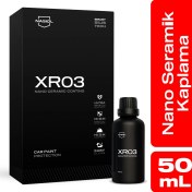 Resim Nasiol XR03 Araç Nano Seramik Kaplama ve Boya Koruma-1,5 Yıl Dayanım-50ml-Su İtici-Çizik Önleyici 