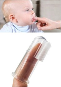 Resim Savon Sera Silikon Parmak Diş Kaşıyıcı ve Jeli Şeffaf 