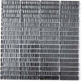 Resim MozaiKristaL Mutfak Tezgah Arası Ve Iç Dekorasyon Için 15x73x6mm Inox Kristal Mozaik ( 1 Kutu = 1 M2 Fiyatıdır ) 