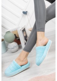 Resim Modafrato Smt-03 Kapalı Kadın Ev Terliği Kışlık Terlik (403985922) 