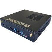 Resim Seclife MP-508 i3-10100 8 GB 128 GB SSD Free Dos Mini PC 