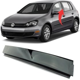 Resim Volkswagen Golf 6 Sol Ön Kapı Direk Kaplaması 2009 / 2013 Model Gkl Marka 5K4837901A 