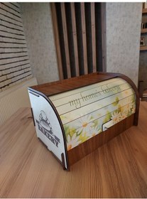 Resim Ahşap Ekmeklik, Ahşap Ekmek Dolabı Ahşap 