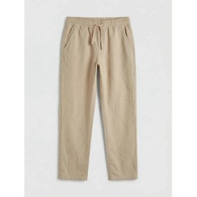 Resim LC Waikiki Lcw Kids Bej Regular Fit Erkek Çocuk Poplin Pantolon 