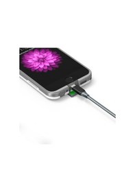 Resim Tronsmart Lta14 Apple iPhone Uyumlu Için Mfı Lightning Örgülü Kevlar Şarj Kabl 