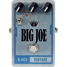 Resim Big Joe Stomp Box R-403 Vintage Overdrive Pedalı 