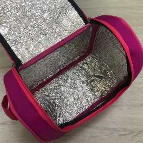 Resim Ago Çanta Ago Pembe Termos Çanta Su Geçirmez Küçük Boy El Omuz Çantası Kadın Kullanımı İçin 