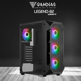 Resim GAMDIAS LEGEND-B2, i5-12400F, 32Gb DDR5 Ram, 1Tb NVMe SSD, 8Gb GDDR6 RTX4060TI Ekran Karti, 600W Kasa, Free Dos GAMING PC 