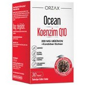 Resim Orzax Ocean Koenzim Q10 200 mg Ubikinon 30 Kapsül 