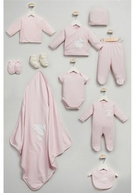 Resim Bebbitof 10parça Sevimli Kedi Yenidoğan Seti Pembe 